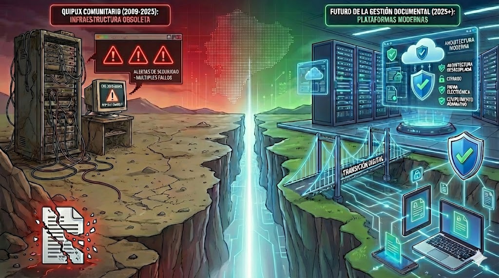 Quipux en 2025: Brecha Tecnológica, Vulnerabilidades Verificadas y el Futuro de la Gestión Documental en Ecuador